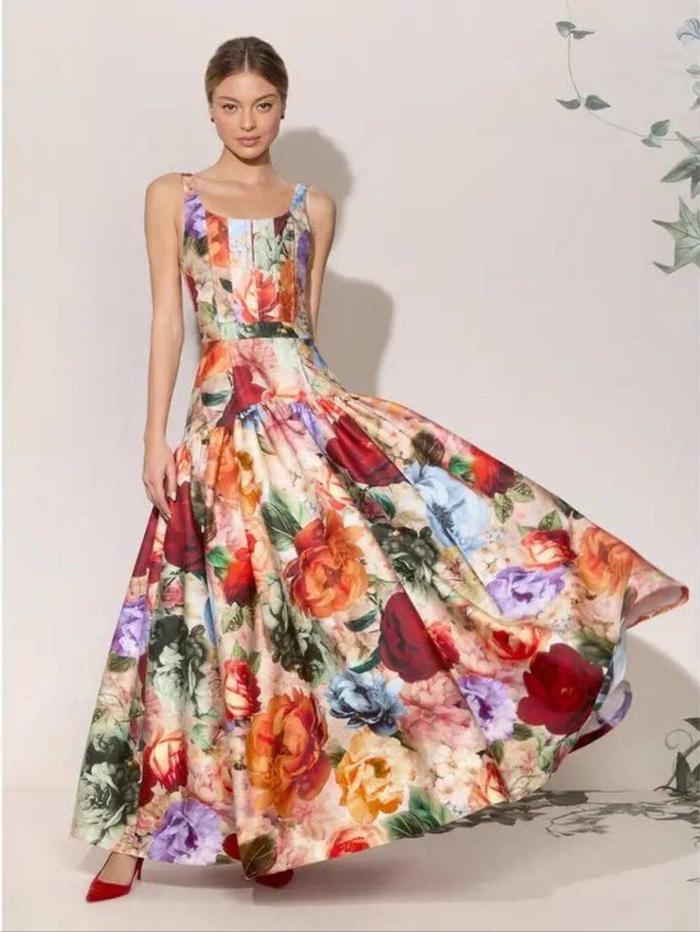 Alice + Olivia diana structured maxi dress - Picture 4 of 7